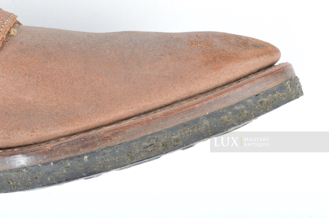 USN / USMC leather field shoes, « 1942 » - photo 34