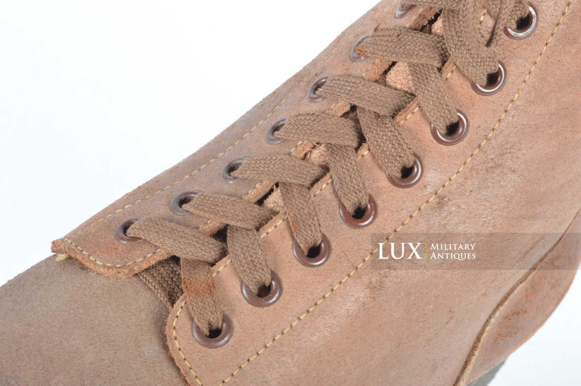 USN / USMC leather field shoes, « 1942 » - photo 35