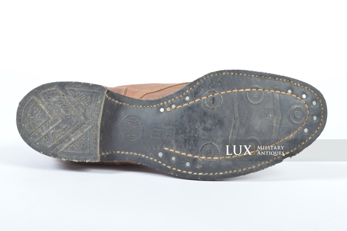 USN / USMC leather field shoes, « 1942 » - photo 36