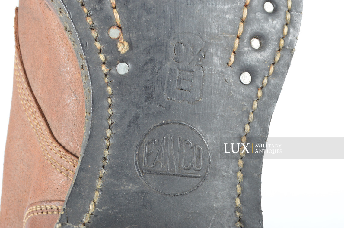 USN / USMC leather field shoes, « 1942 » - photo 38