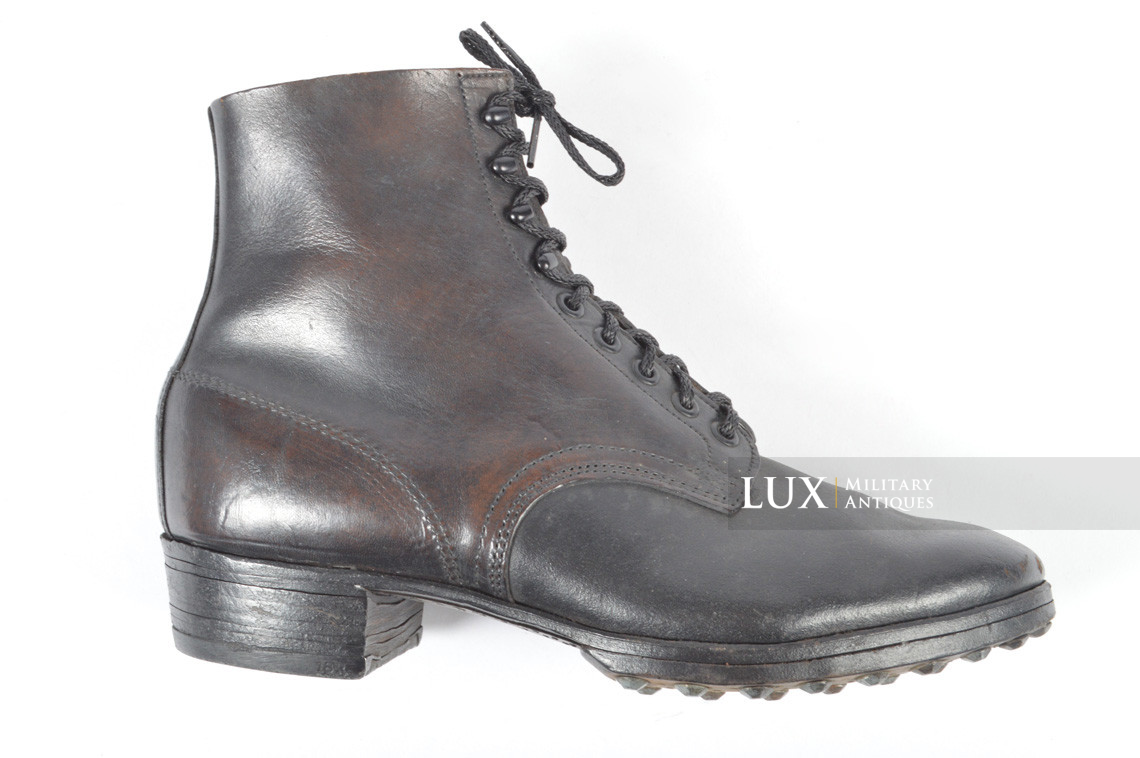 Early-war German low ankle combat boots, « G. Kahlert 1941 » - photo 8