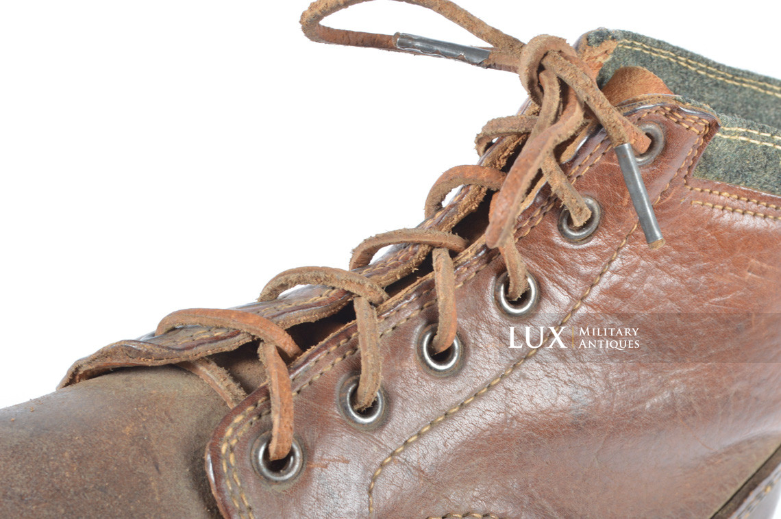 Unissued German mountain trooper's ankle boots, « Gebirgsjäger » - photo 40