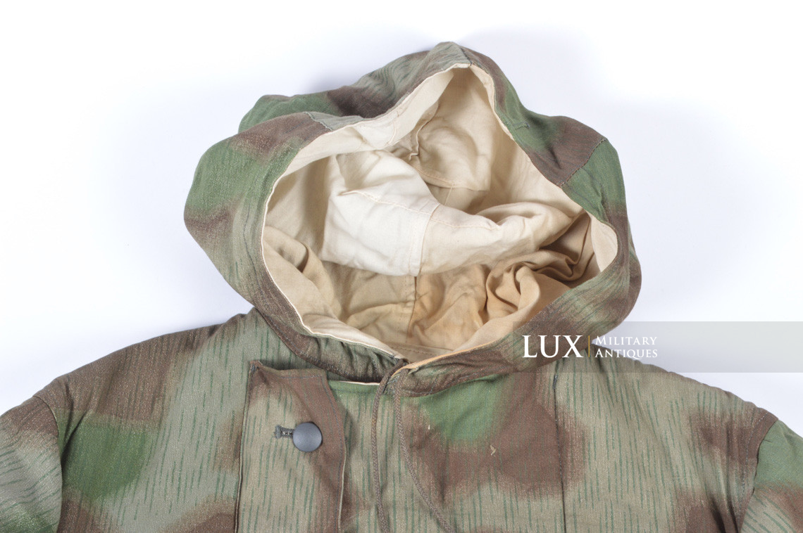 Parka allemand réversible fin de guerre, camouflage « FLUFFY » - photo 7