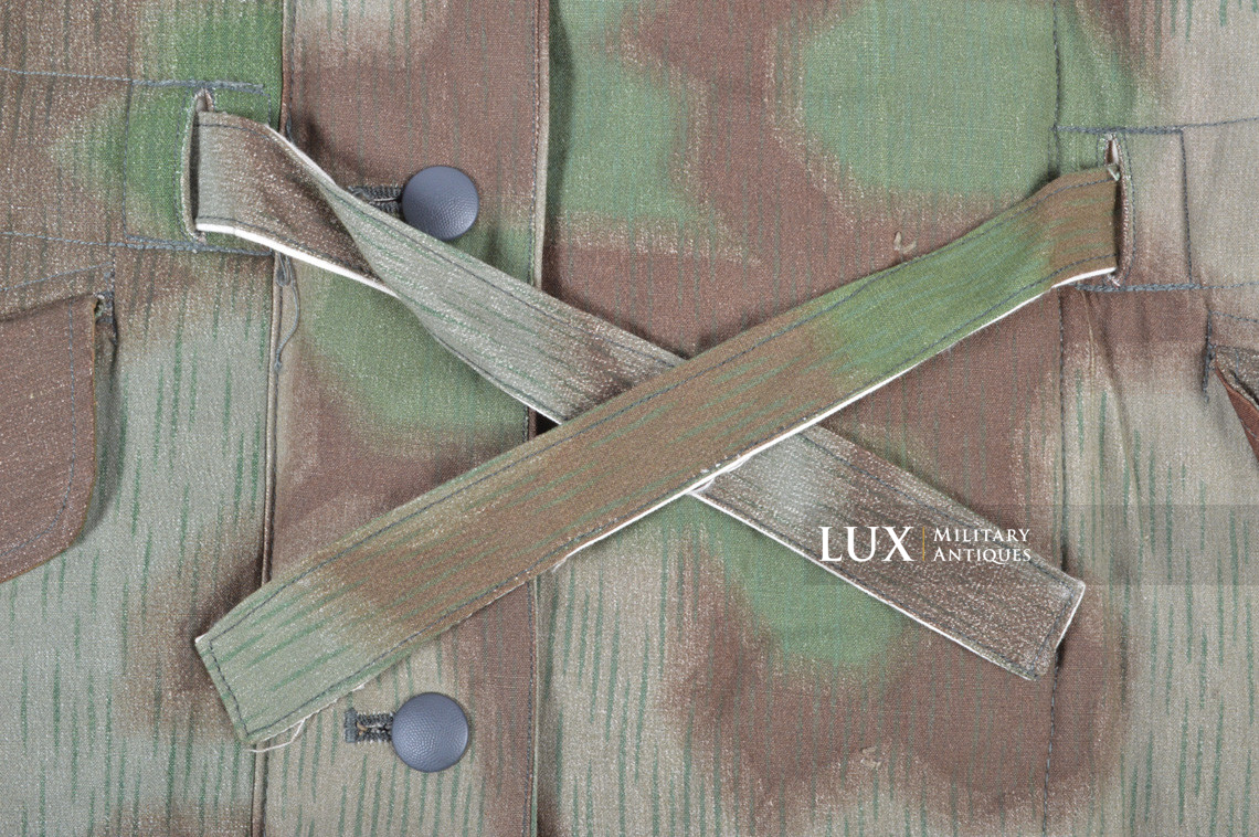 Parka allemand réversible fin de guerre, camouflage « FLUFFY » - photo 11
