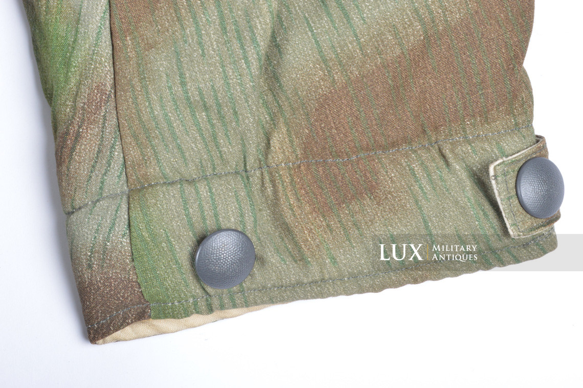 Parka allemand réversible fin de guerre, camouflage « FLUFFY » - photo 16