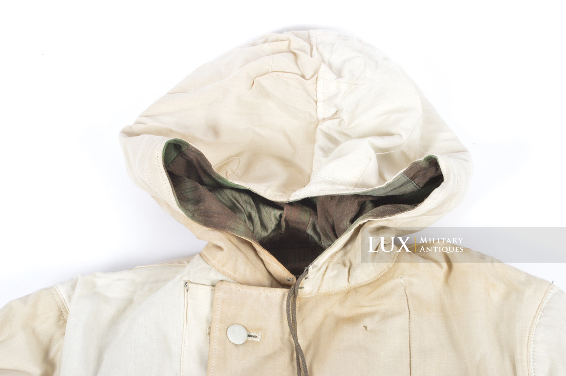 Parka allemand réversible fin de guerre, camouflage « FLUFFY » - photo 22