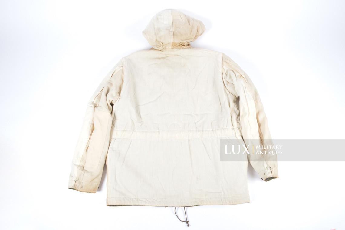 Parka allemand réversible fin de guerre, camouflage « FLUFFY » - photo 25