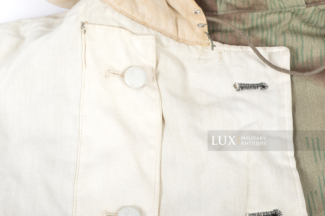 Parka allemand réversible fin de guerre, camouflage « FLUFFY » - photo 32