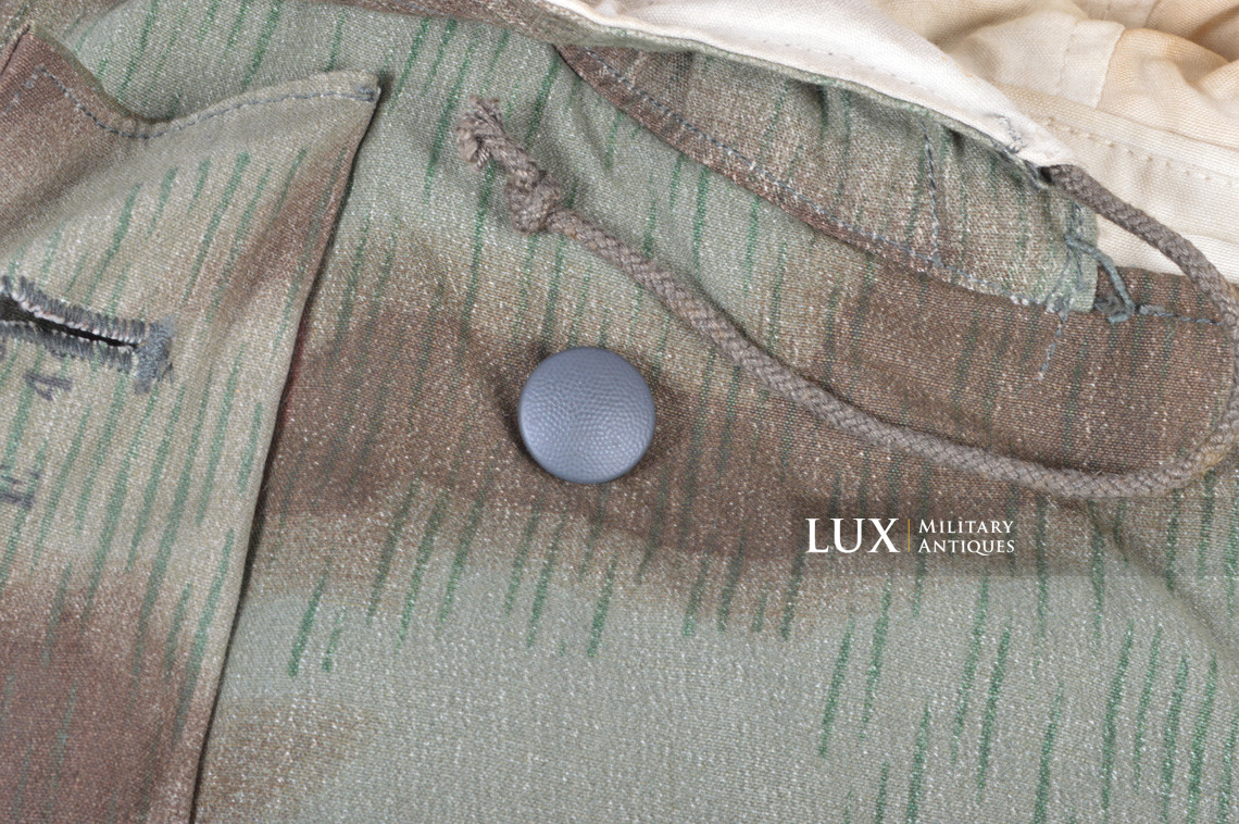 Parka allemand réversible fin de guerre, camouflage « FLUFFY » - photo 18