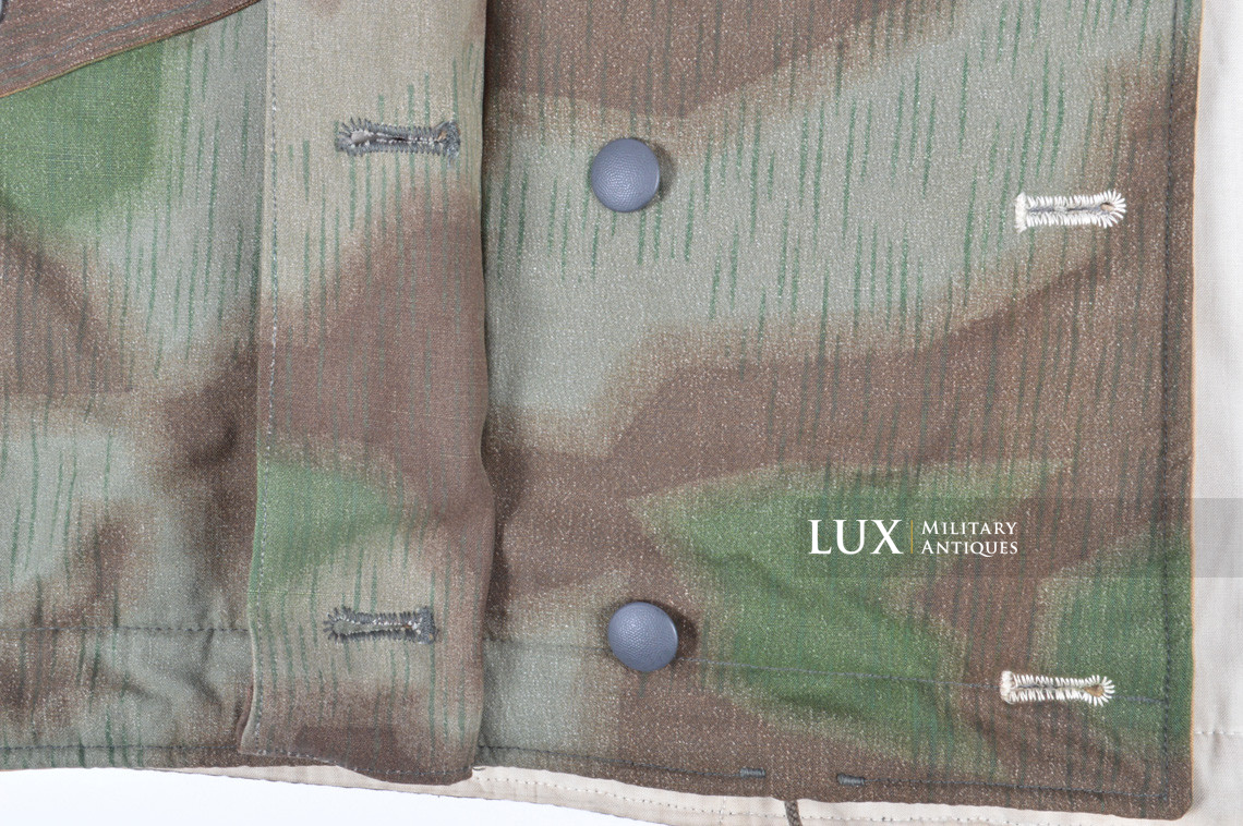 Parka allemand réversible fin de guerre, camouflage « FLUFFY » - photo 20