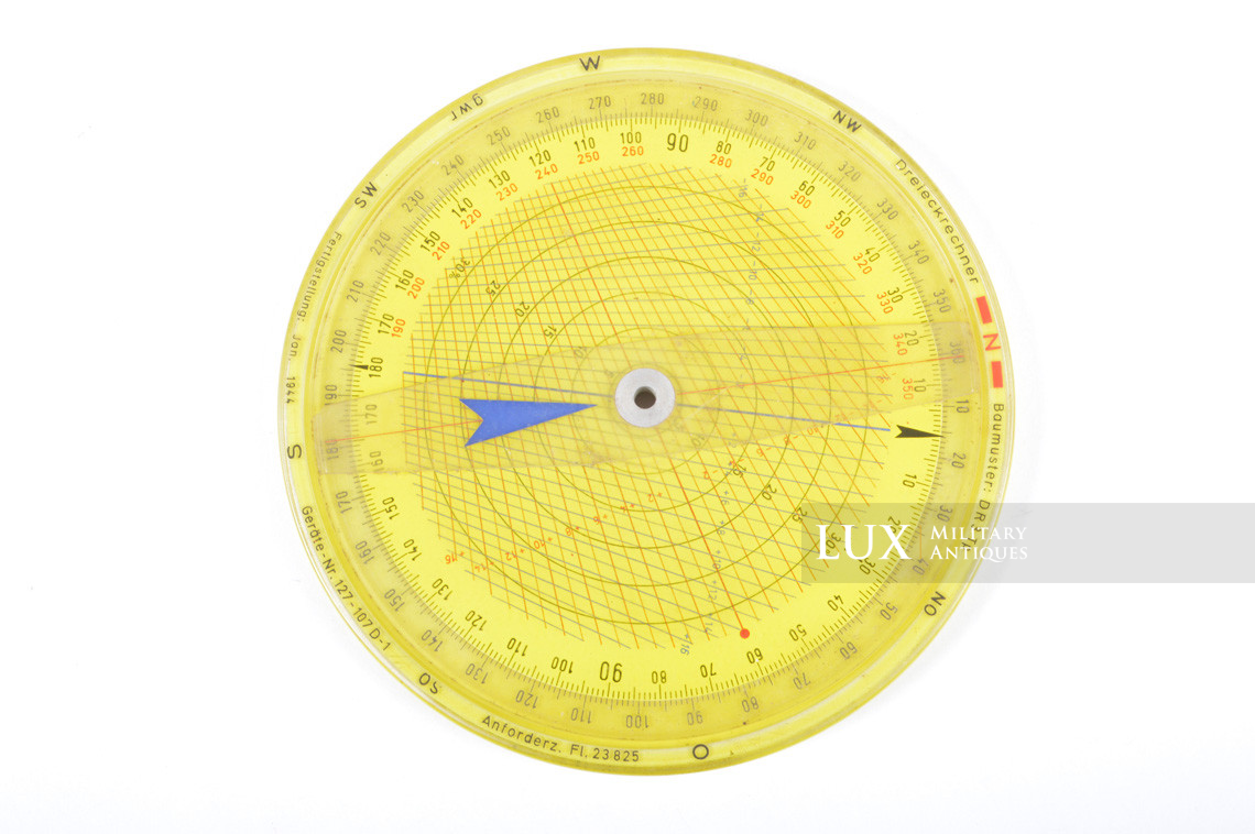 Luftwaffe DR3 flight navigation computer, « 1944 » - photo 4