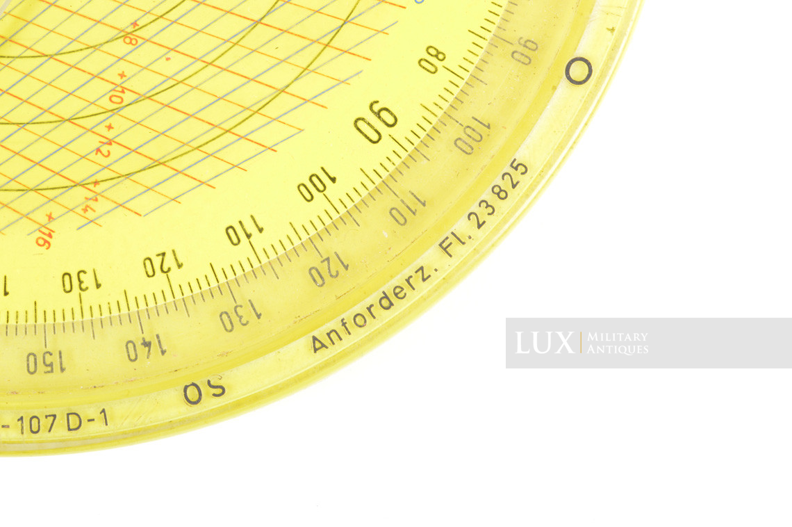 Luftwaffe DR3 flight navigation computer, « 1944 » - photo 9