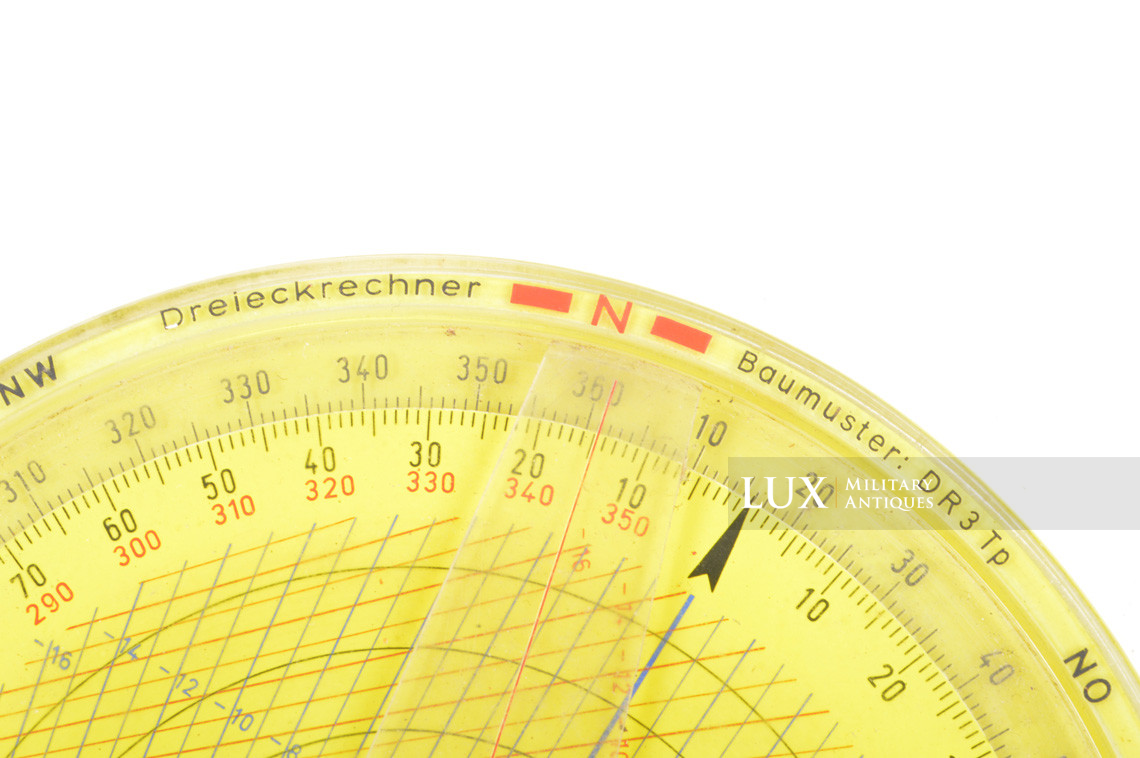 Disque de vol Luftwaffe pour navigateur DR3, « 1944 » - photo 10