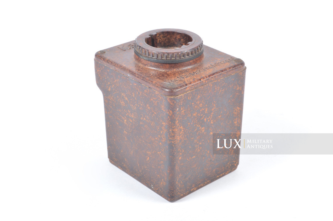 German bakelite carbide lantern storage box, « KARBID » - photo 4