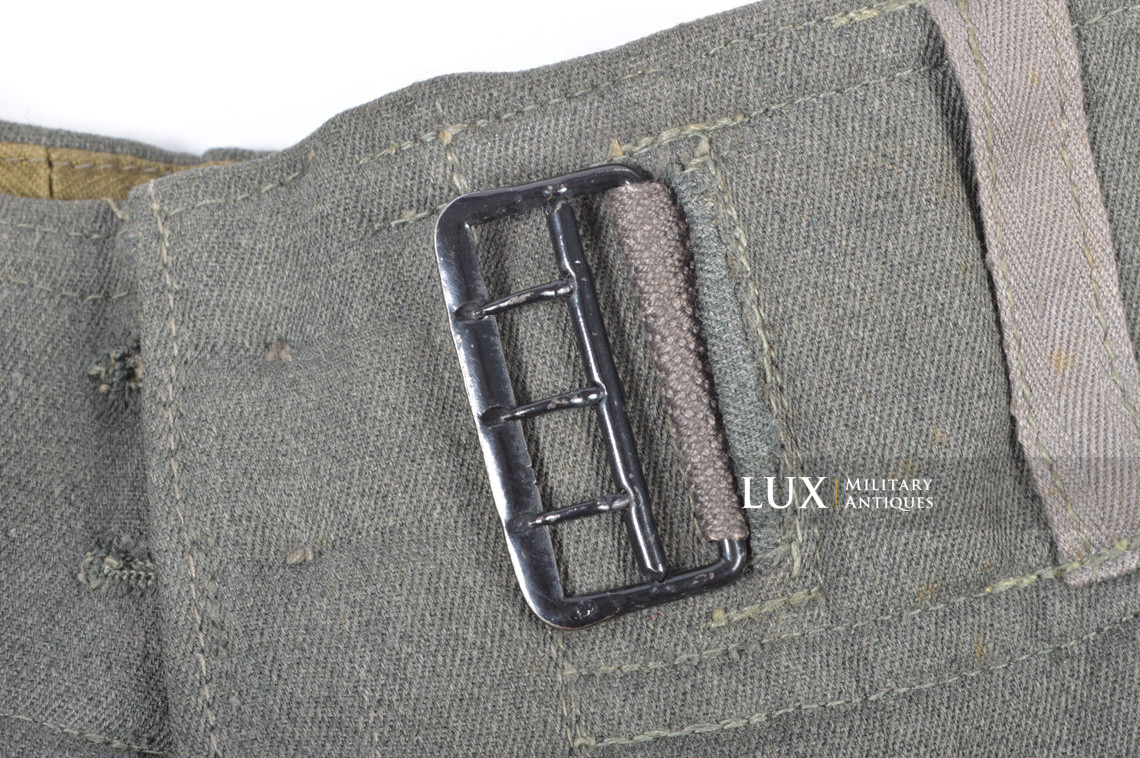 Heer assault gunners combat trousers in gabardine, « Sturmgeschütz » - photo 16