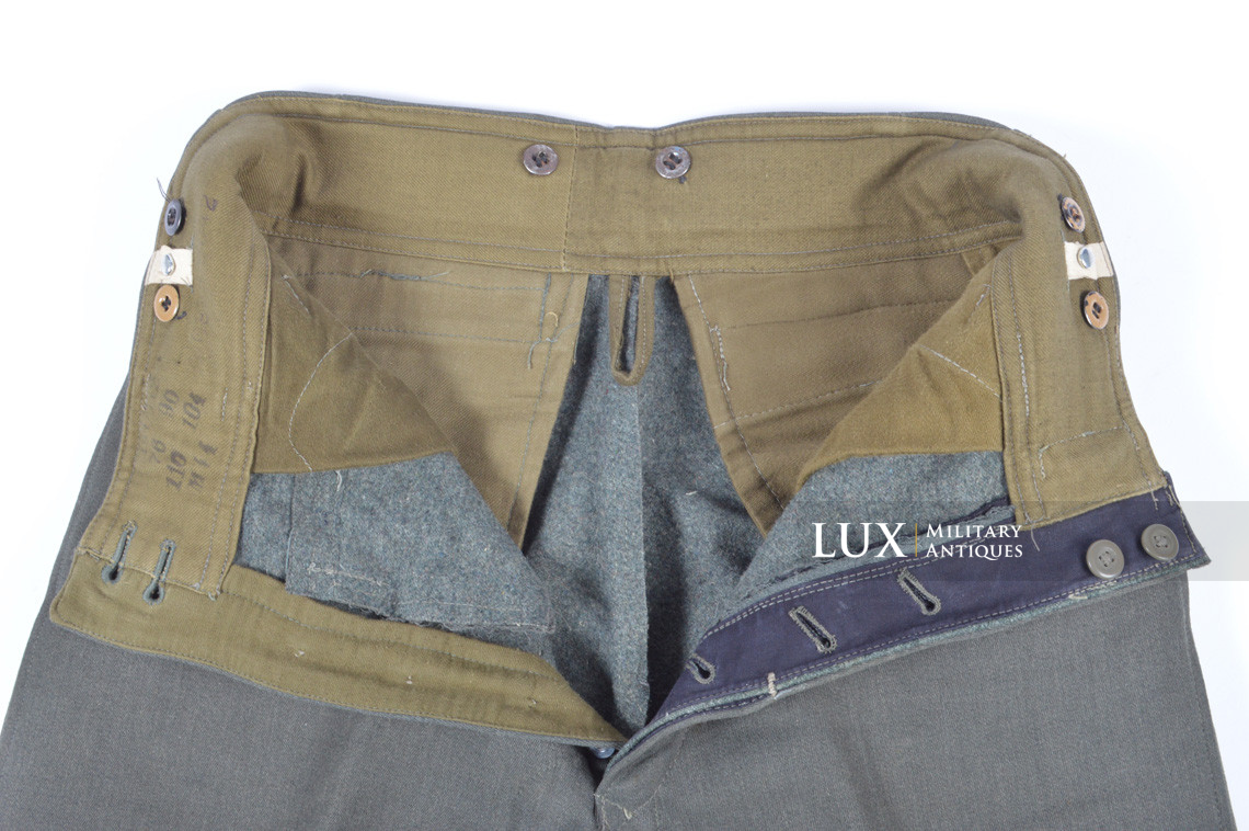 Heer assault gunners combat trousers in gabardine, « Sturmgeschütz » - photo 23