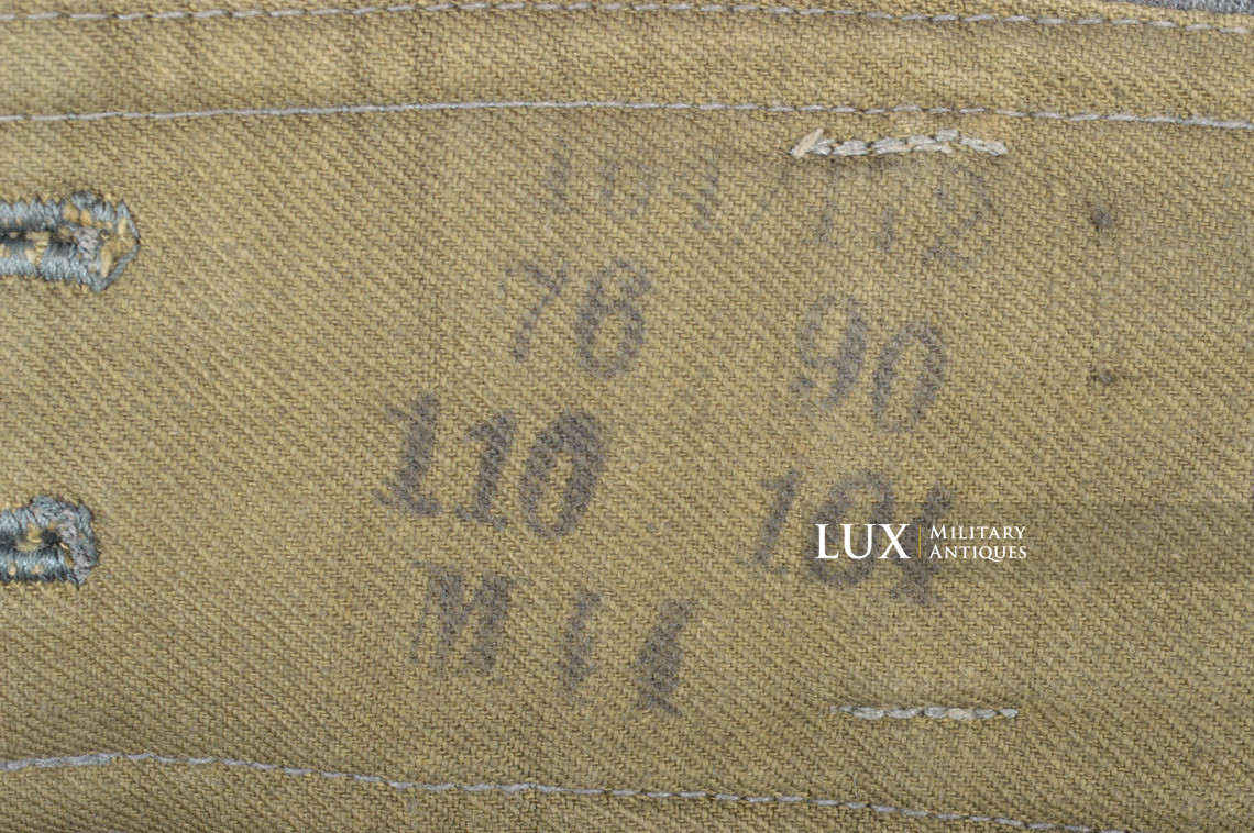 Heer assault gunners combat trousers in gabardine, « Sturmgeschütz » - photo 25