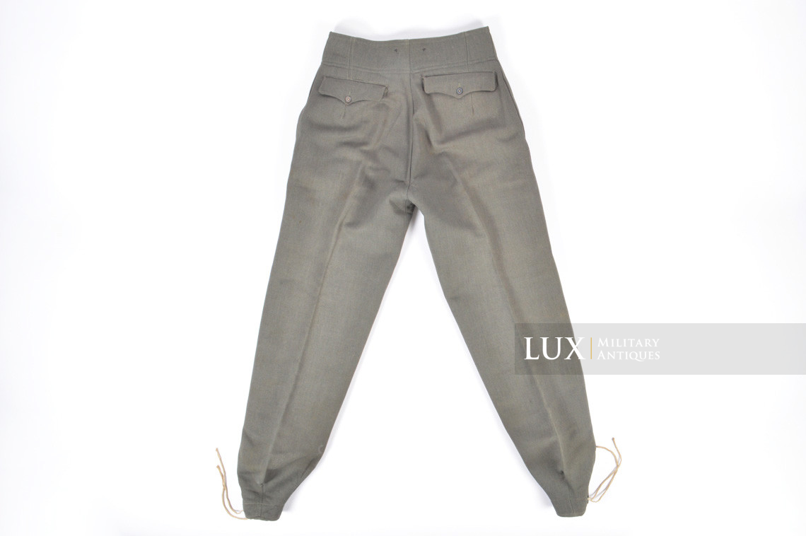 Heer assault gunners combat trousers in gabardine, « Sturmgeschütz » - photo 27