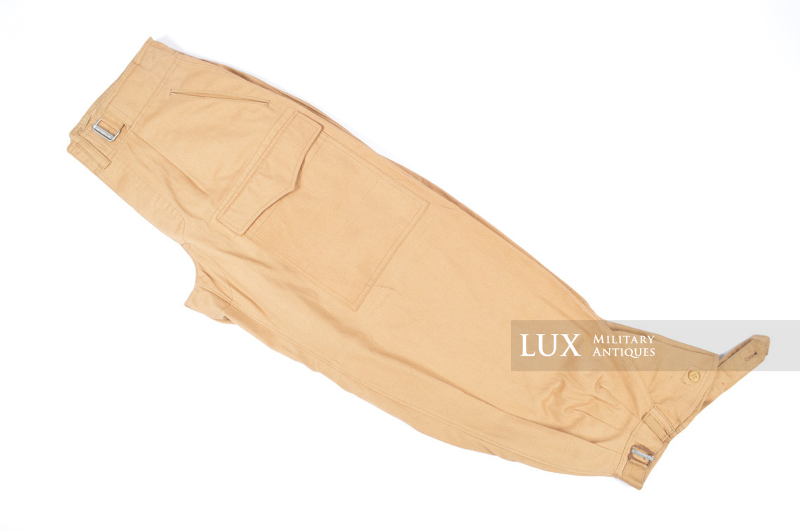 Unissued Luftwaffe tropical service trousers, « Ramcke » - photo 4