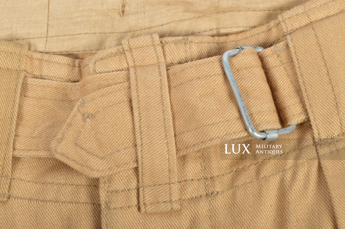 Unissued Luftwaffe tropical service trousers, « Ramcke » - photo 23