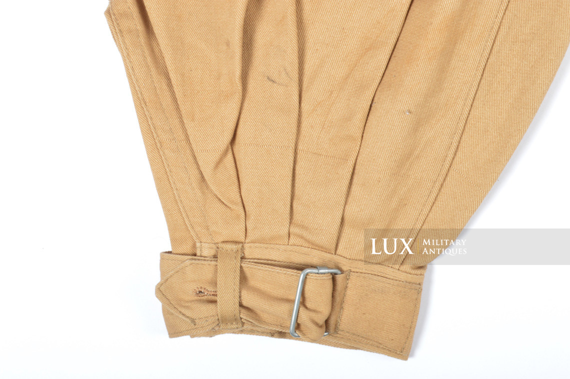 Unissued Luftwaffe tropical service trousers, « Ramcke » - photo 32