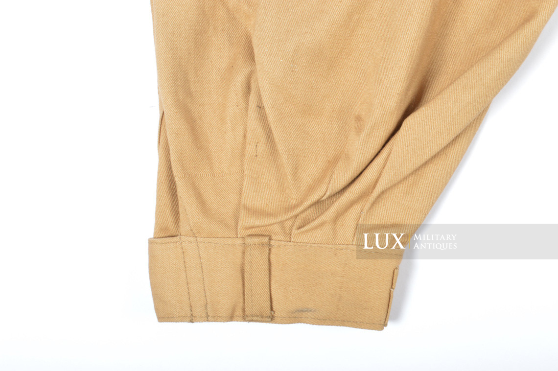Unissued Luftwaffe tropical service trousers, « Ramcke » - photo 40