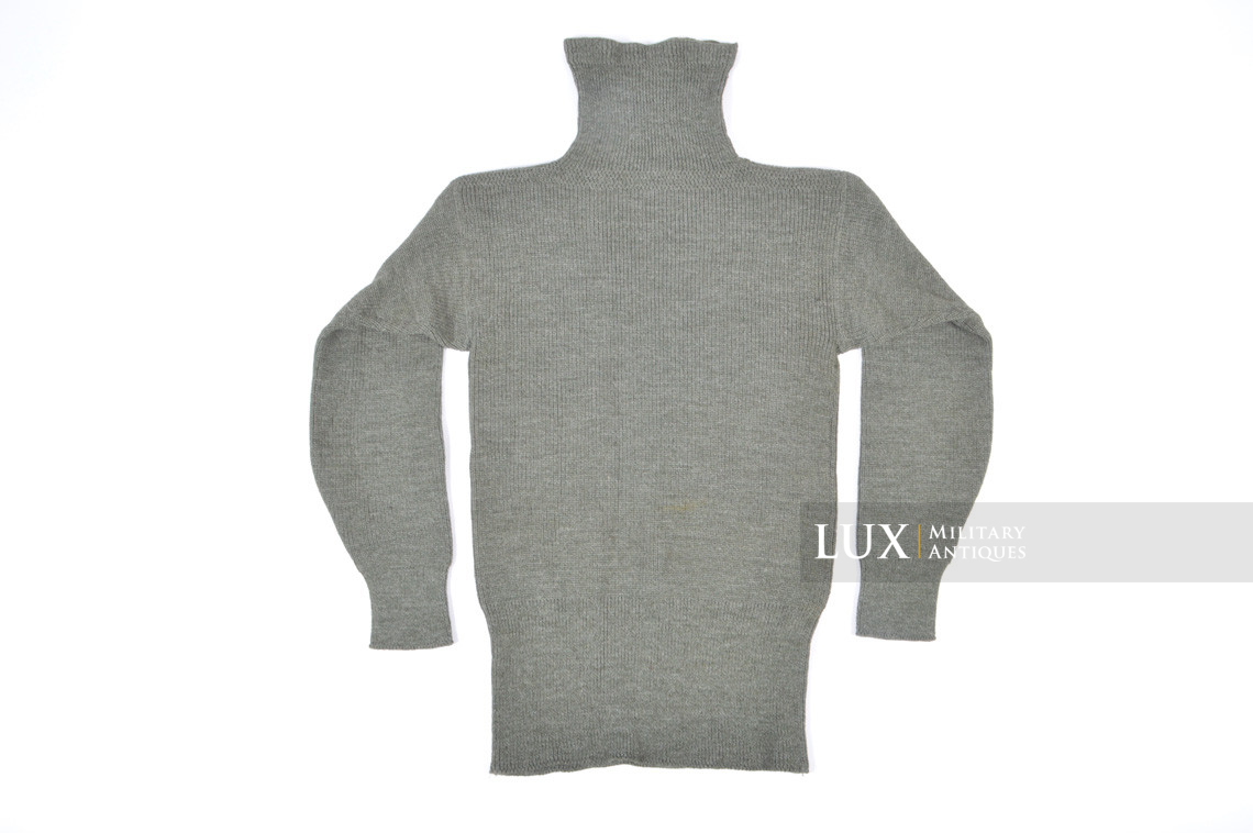 Late-war German issued « turtle-neck » sweater  - photo 13