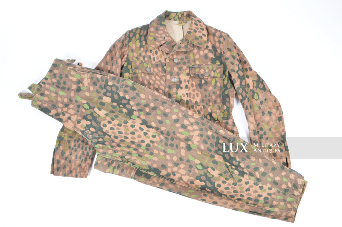Unissued Waffen-SS M44 « dot » pattern camouflage uniform set, « 393 » - photo 4