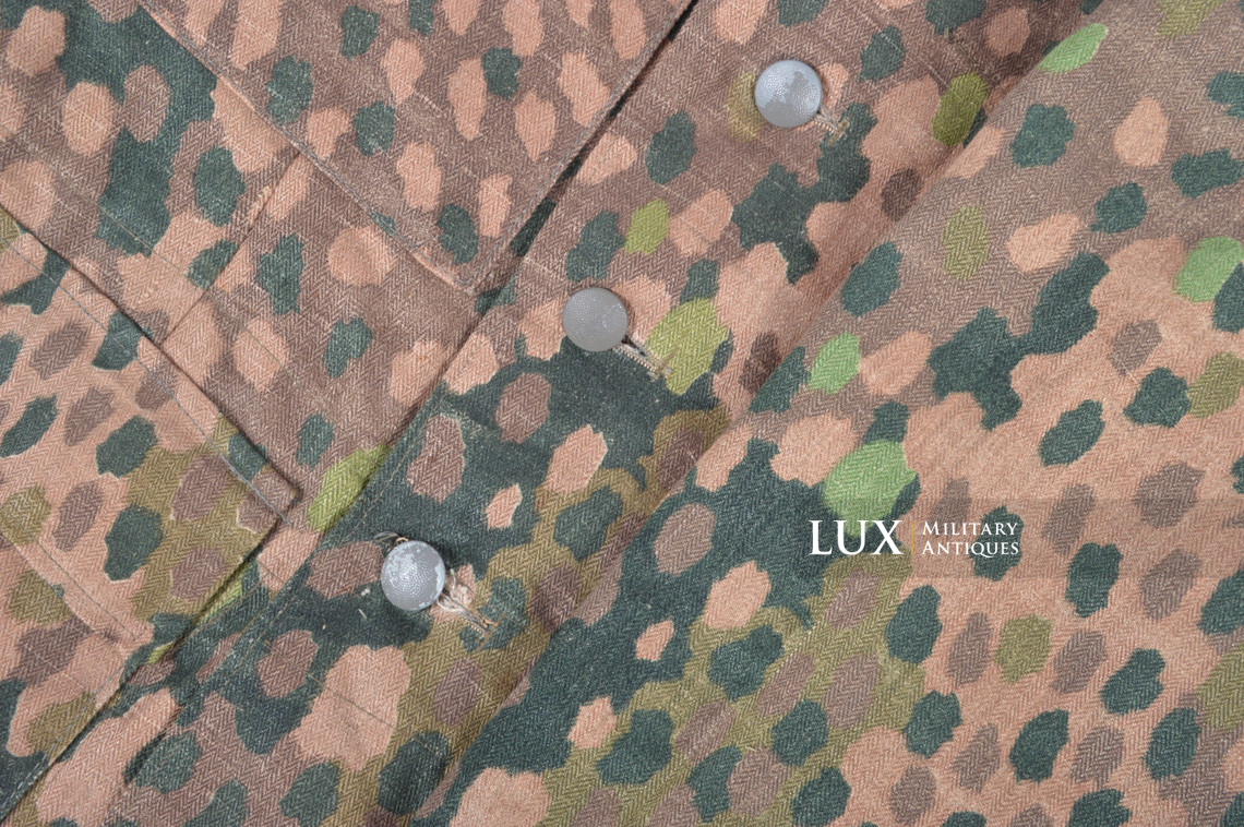 Unissued Waffen-SS M44 « dot » pattern camouflage uniform set, « 393 » - photo 7
