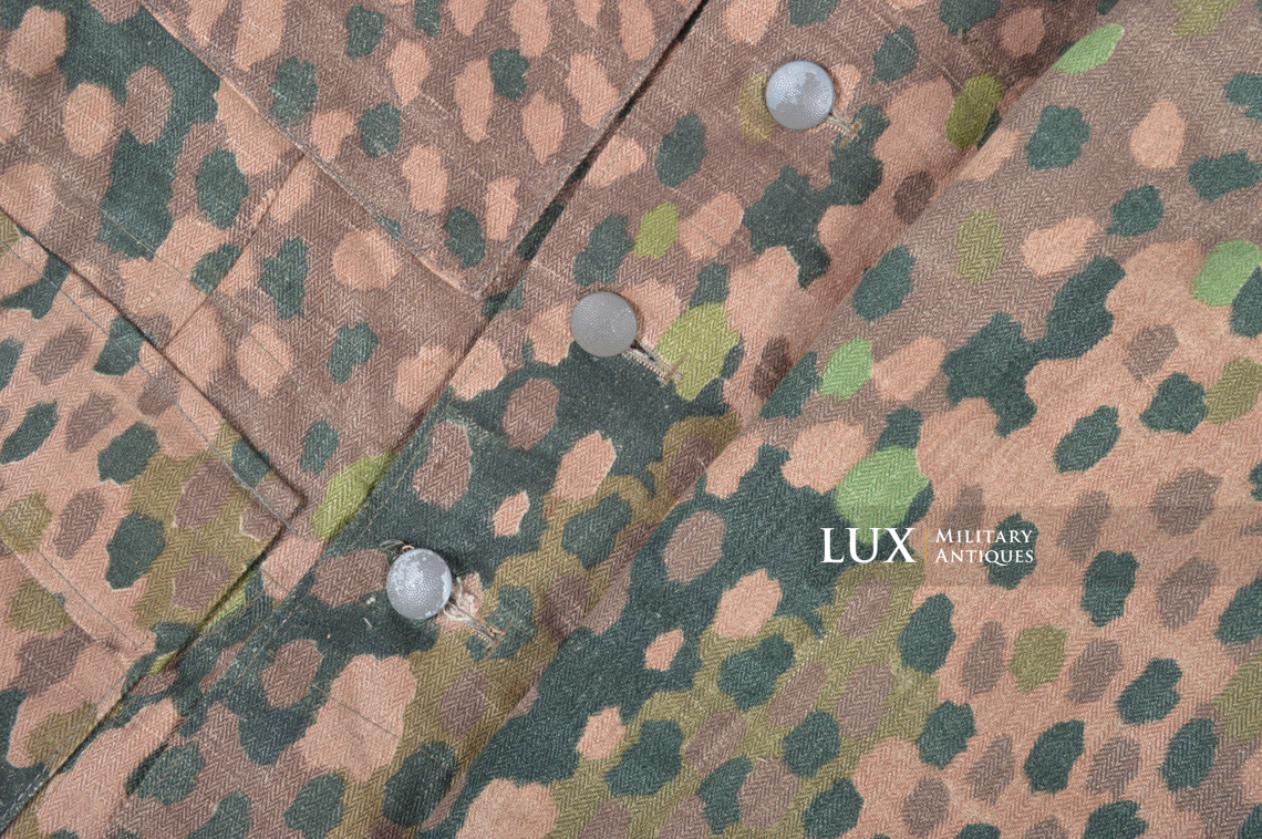 Unissued Waffen-SS M44 « dot » pattern camouflage uniform set, « 393 » - photo 7