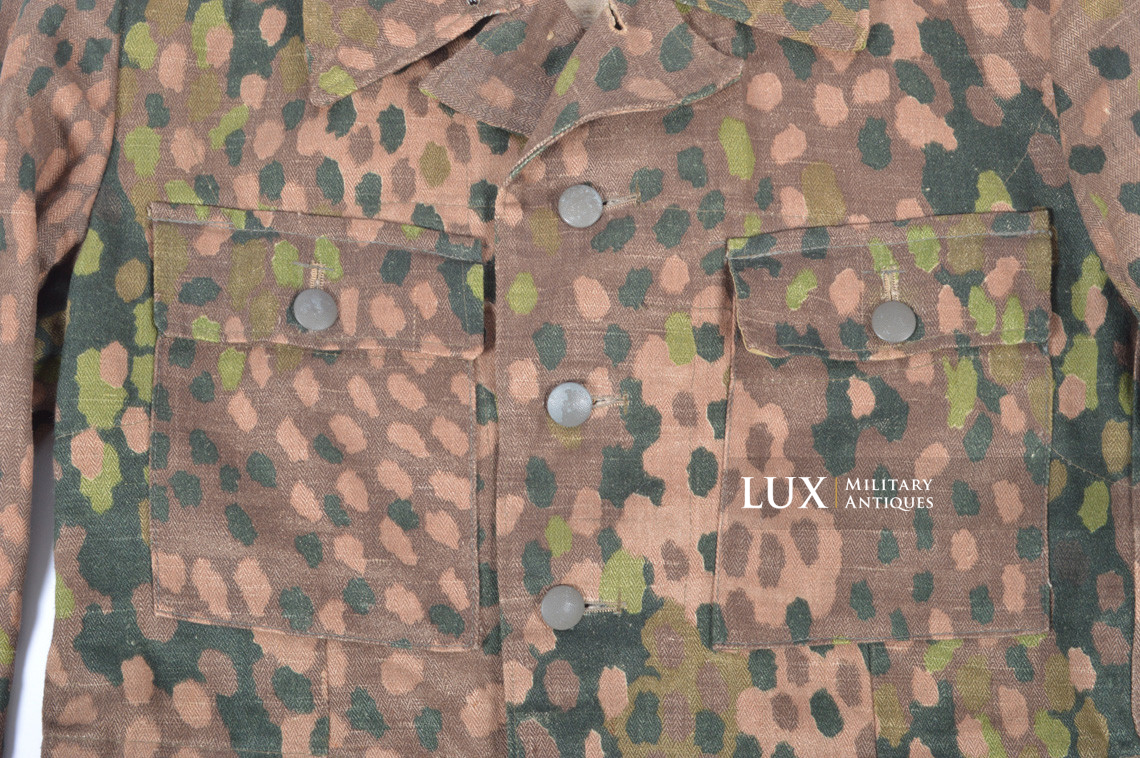 Unissued Waffen-SS M44 « dot » pattern camouflage uniform set, « 393 » - photo 13