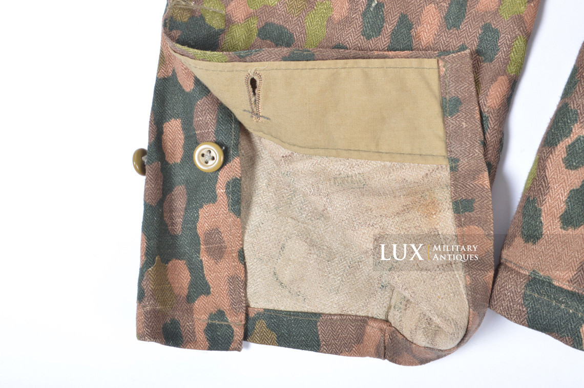 Unissued Waffen-SS M44 « dot » pattern camouflage uniform set, « 393 » - photo 17