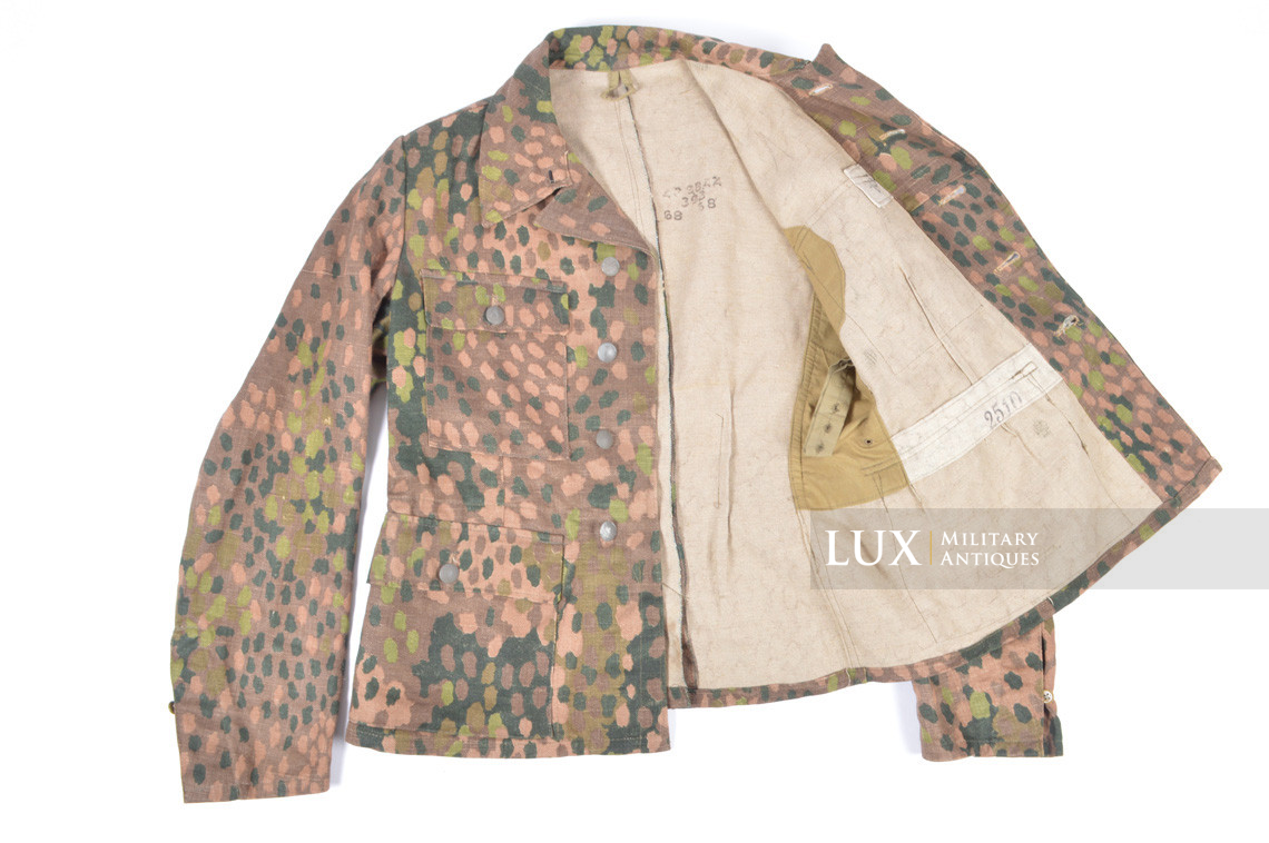 Unissued Waffen-SS M44 « dot » pattern camouflage uniform set, « 393 » - photo 27
