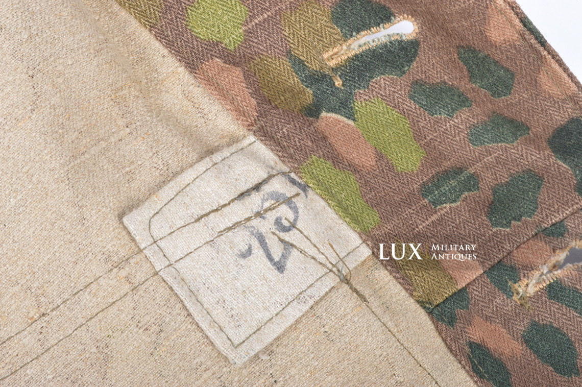 Unissued Waffen-SS M44 « dot » pattern camouflage uniform set, « 393 » - photo 30