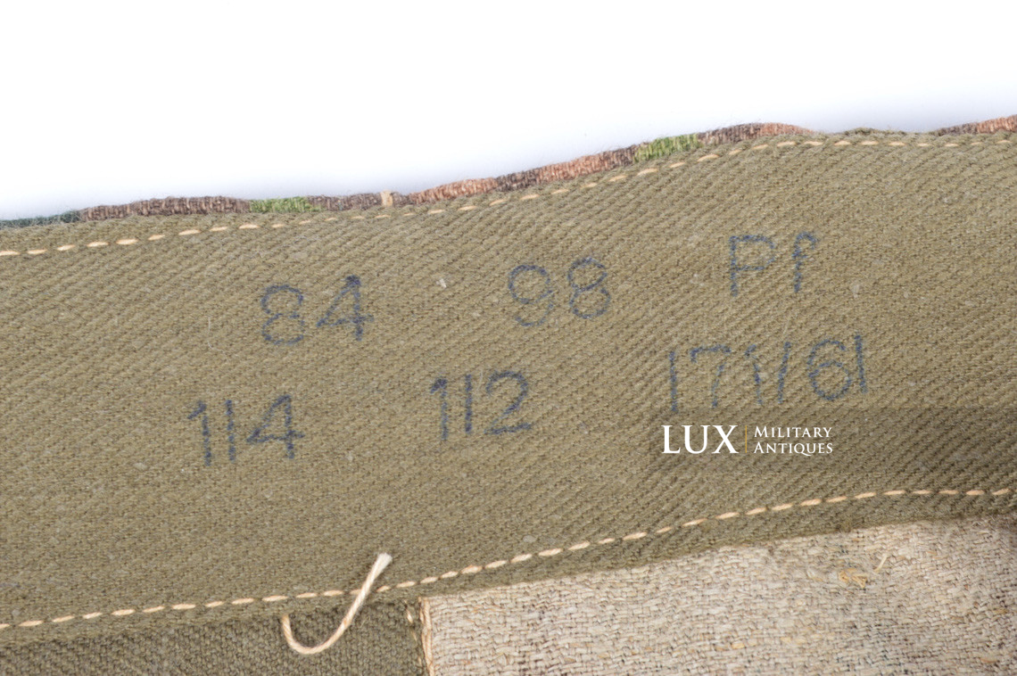 Unissued Waffen-SS M44 « dot » pattern camouflage uniform set, « 393 » - photo 64