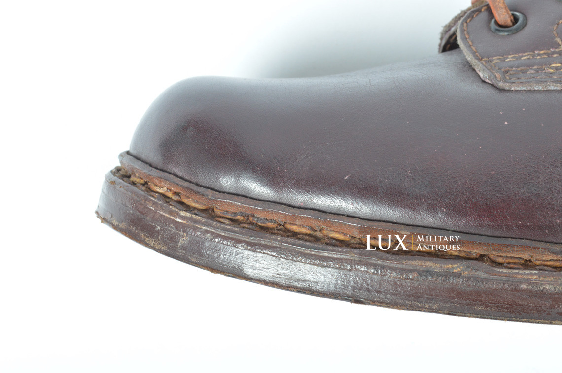 Unissued German paratrooper Fallschimjäger jump boots, « 1943 » - photo 11