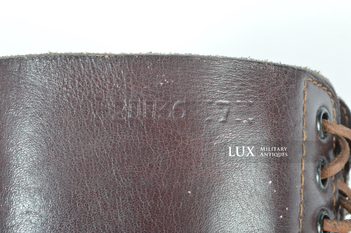 Bottes de saut de parachutiste allemand, « 1943 » - photo 27