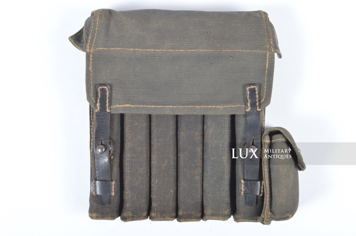 Early German MP38/40 blue six-cell carry pouch, « jhg42 » - photo 4