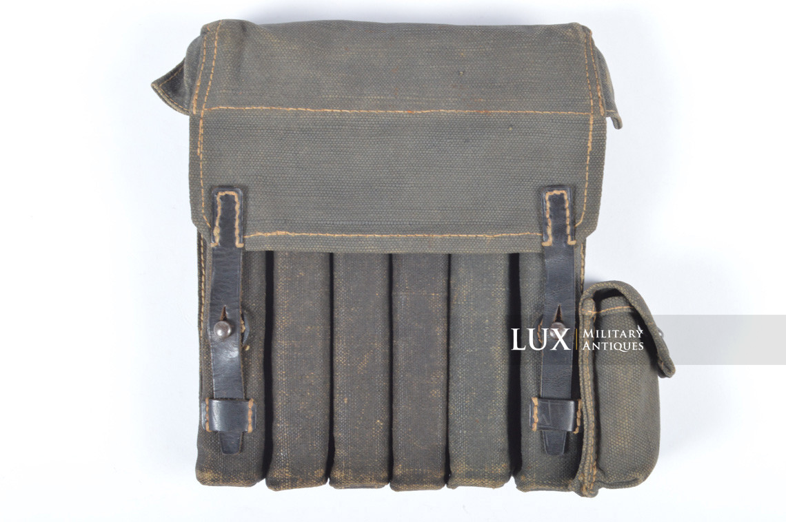 Early German Mp38 40 Blue Six Cell Carry Pouch Jhg42 Early German Mp38 40 Blue Six Cell Carry Pouch Jhg42