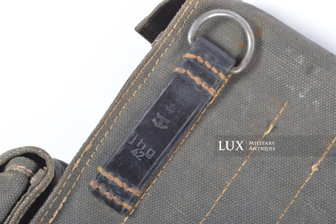 Early German MP38/40 blue six-cell carry pouch, « jhg42 » - photo 15