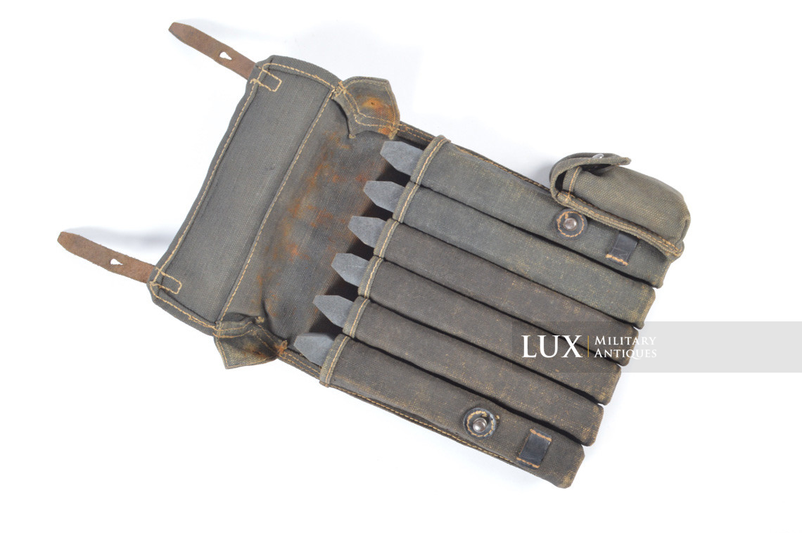 Early German MP38/40 blue six-cell carry pouch, « jhg42 » - photo 23