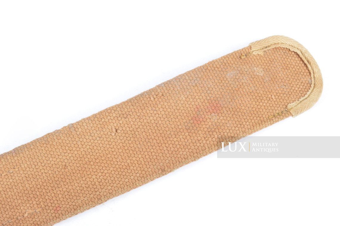Unissued German Heer/Luftwaffe Tropical EM's combat web belt, « 1942 » - photo 9