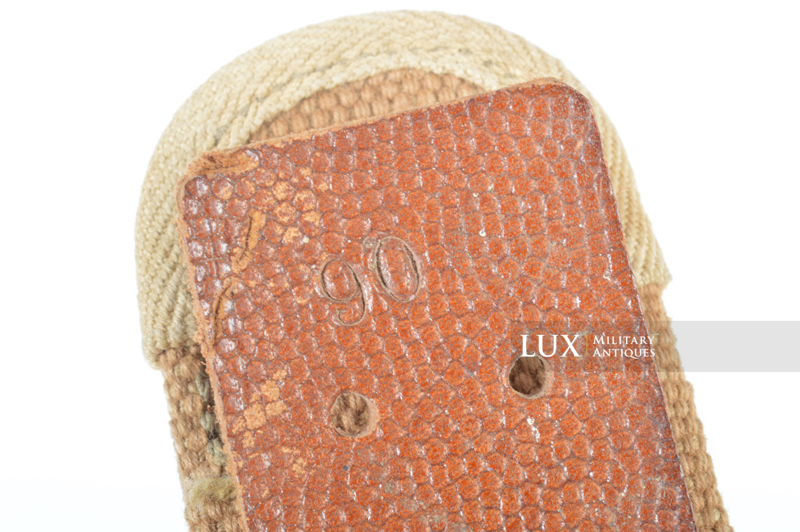 Unissued German Heer/Luftwaffe Tropical EM's combat web belt, « 1942 » - photo 13
