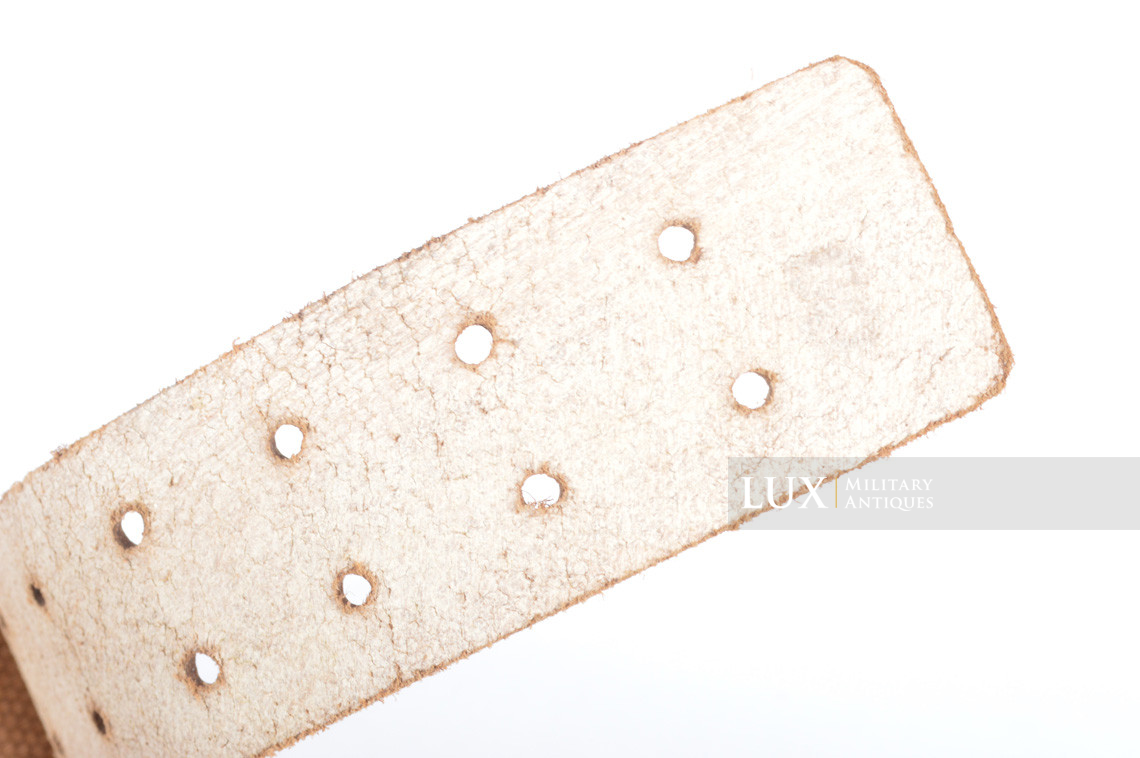 Unissued German Heer/Luftwaffe Tropical EM's combat web belt, « 1942 » - photo 14