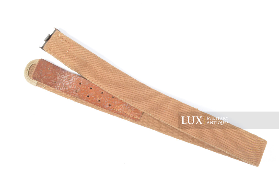 Unissued German Heer/Luftwaffe Tropical EM's combat web belt, « 1942 » - photo 15