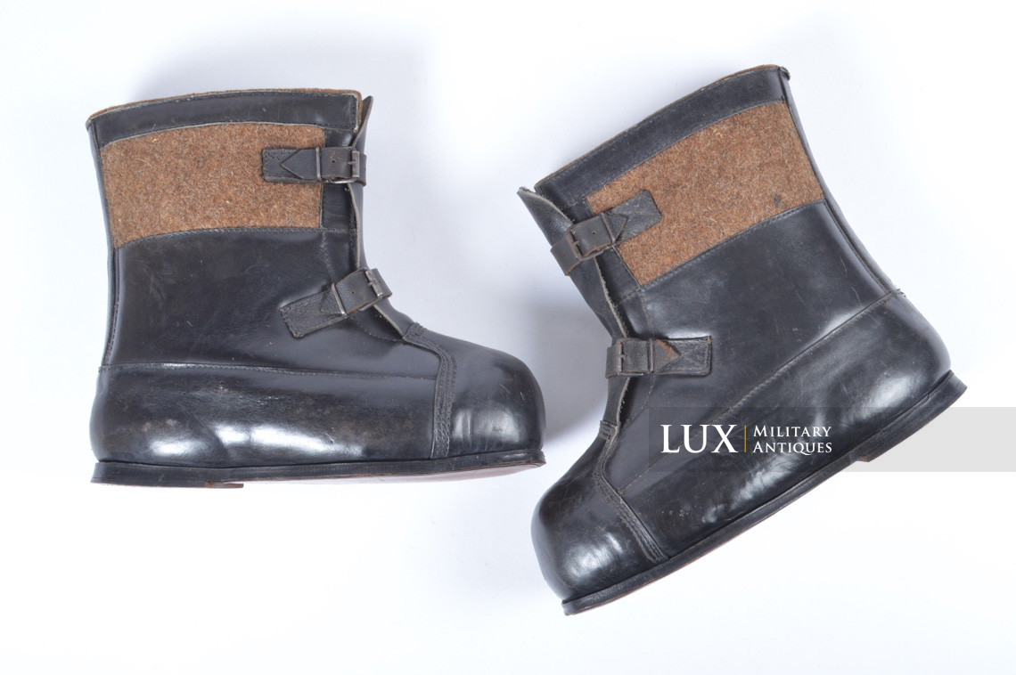 Unissued German winter warfare overshoes, « 1938 » - photo 4