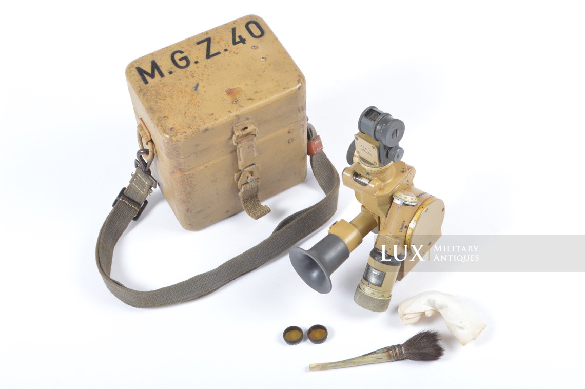 Optique de visée MG34/42 jaune sable dans sa boîte, « ddx » - photo 4