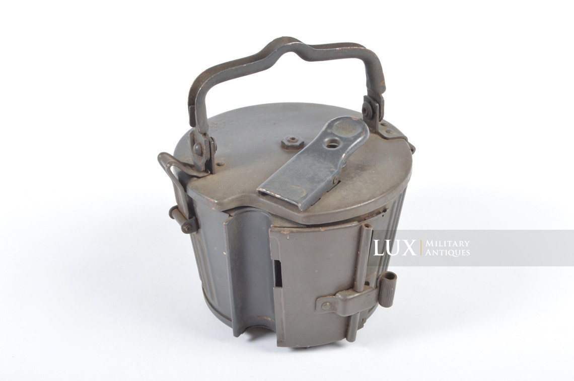 Early German MG ammunition drum and carrier cradle - photo 29