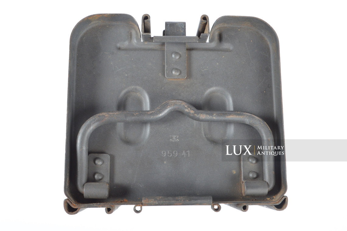 Early German MG ammunition drum and carrier cradle - photo 19