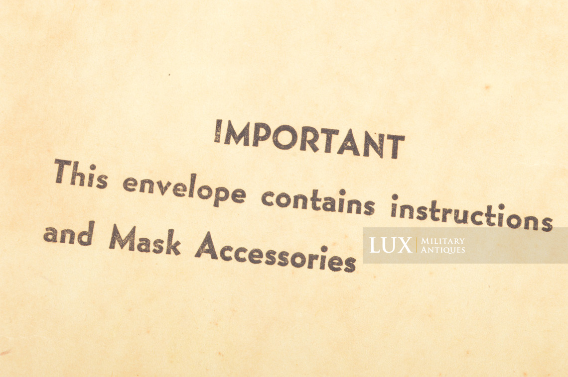 Masque à oxygène USAAF type A-10A - photo 28